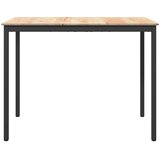  Stol za bar Prirodna 140 x 80 x 105 cm Čvrsto borovo drvo | Eponuda.com