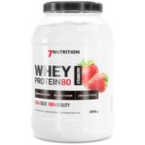 7NUTRITION protein surutke 80% jagoda, 2kg Cene