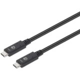 Manhattan kabel USB-C M/M, 4K@60Hz,10 Gbps,1m,crni 355223/USB 3.2 Gen 2 Type | shoptok.hr