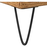  Kopalniška omarica starinski les 30x30x190 cm inženirski les | Shoptok.si