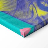  Slika - Colorful Tiger - Intense Colors of a Tiger Surrounded by Tropical Plants 40x60 Standard | shoptok.hr