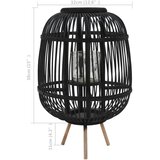  svijećnjak od bambusa crni | shoptok.hr