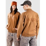 Jacker Classic Zip Knit Pulover brown | Shoptok.si