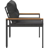  Vanjska klupa 2 -Seater 116 x 67,5 x 72 cm poliratan Tamnosiva | shoptok.hr