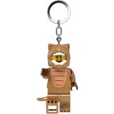 Lego Minifigure privezak za ključeve sa svetlom: Tip u kostimu ti-reksa | Eponuda.com