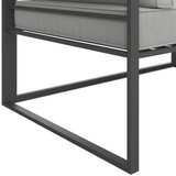 Bessagi Garden Lounge Garnitura Malina, Svetlo Siva, 3-Delno | Shoptok.si