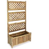  Posuda za sadnju s rešetkom od bambusa 70 cm | shoptok.hr