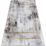 RugsX Preproge ANDRE 1065 pralna preproga Okvir vintage protizdrs 160x220 cm Siva | Shoptok.si