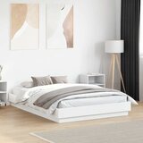  Okvir za krevet bijela 140x190 cm konstruirano drvo | Eponuda.com