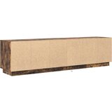 vidaXL TV ormarić s LED svjetlima boja dimljenog hrasta 193,5x41x50 cm | shoptok.hr