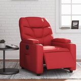 Maison Chic Električni naslanjač - Relax naslanjač rdeče umetno usnje, (22062023) | Shoptok.si