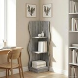  Kutna polica Siva sonoma 34 x 33 x 102 cm Konstruirano drvo | shoptok.hr