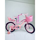  Deciji bicikl sa pomoćnim točkovima Pony Bike 723-16 roze | Eponuda.com