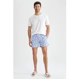 Defacto Short Length Crab Pattern Swimming Shorts