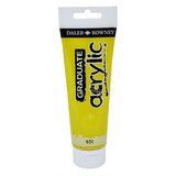 DALER ROWNEY akrilna boja GRADUATE 120 ml | 651 Lemon yellow Cene