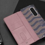 Dux ducis Bril – usnjena maska za Samsung Galaxy Z Fold5 5G roza | Shoptok.si