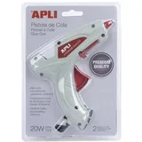 pištolj bijeli za ljepilo premium 20w + 2 refila 16668