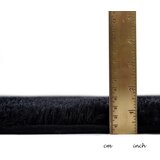 Tom Tailor preproga z visokim florom 160/230 cm taftano črna | Shoptok.si