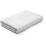 JUNA Bela frotirna brisača iz organskega bombaža 70x140 cm Check – | Shoptok.si