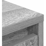  Visoka ploča siva Sonoma 29,5x34x119,5 cm izrađeno drvo | shoptok.hr