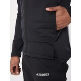 Adidas Funkcionalna jopa iz flisa črna / bela | Shoptok.si