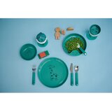 Mepal Turkizen/srebrn otroški jedilni pribor iz nerjavečega jekla 3 ks Deep turquoise – | Shoptok.si