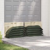  Vreće s pijeskom 100 pcs Tamnozelena 120 x 27 cm HDPE | shoptok.hr