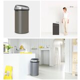 Brabantia koš na dotik platina 402463 | Shoptok.si
