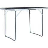  stol za kampiranje sivi aluminijski 120 x 60 cm Cijene