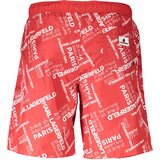 KARL LAGERFELD BEACHWEAR SWIMSUIT MEN'S BOTTOM RED | ePonuda.com