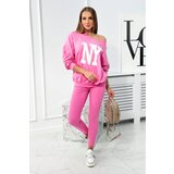 Kesi Cotton set sweatshirt + leggings pink | shoptok.hr
