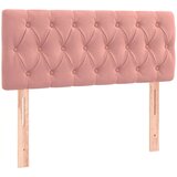  Krevet box spring s madracem LED ružičasti 90x200 cm baršunasti | shoptok.hr