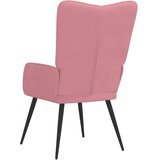  Stolica za opuštanje ružičasta baršunasta | shoptok.hr