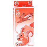  3D slagalica od kartona model VJEVERICA uradi sam DIY 35 eleZA5720 | shoptok.hr
