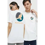 Kangol Pamučna majica boja: bijela, s tiskom