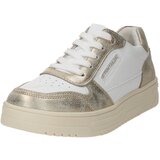 Tom Tailor Niske tenisice zlatna / bijela | shoptok.hr