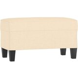  Klupa krem 70 x 35 x 41 cm od tkanine - Krema 70 x 35 x 41 cm | shoptok.hr