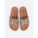 SEASTAR Brown flip-flops with decoration | shoptok.hr