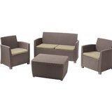 Curver Baštenska garnitura Corona kapućino - pesak | ePonuda.com