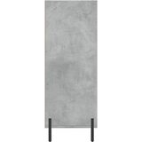 Ormarić s policama boja betona 69,5x32,5x90cm konstruirano drvo | shoptok.hr