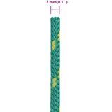  Brodski konop zeleni 3 mm 500 m od polipropilena | shoptok.hr