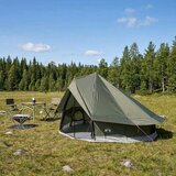 Tipi šator s krovom Maslinasto zelena 700 x 700 x 395 cm Cijene