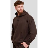 GymBeam muški duks unstoppable brown m Cene