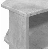  KutuskiTVormar Betonski sivi 102x40,5x45cm Konstruirano drvo | shoptok.hr