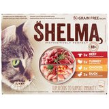 SHELMA Vlažna hrana za mačke mesni mix, 340 g | Eponuda.ba