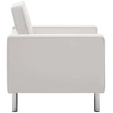  Naslanjač belo umetno usnje | Shoptok.si
