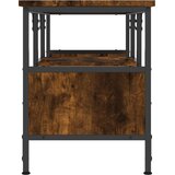 TV ormarić boja dimljenog hrasta 100x35x45 cm od drva i željeza | shoptok.hr