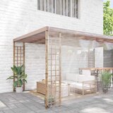  Prozirna cerada s ušicama 8x8 m PVC | shoptok.hr