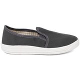 Shelvt Simple gray sneakers with elastic inserts for boys Cene