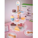 Tooky Toy tanjur za slatkiše, drveni stalak, cupcakes, kolači | shoptok.hr